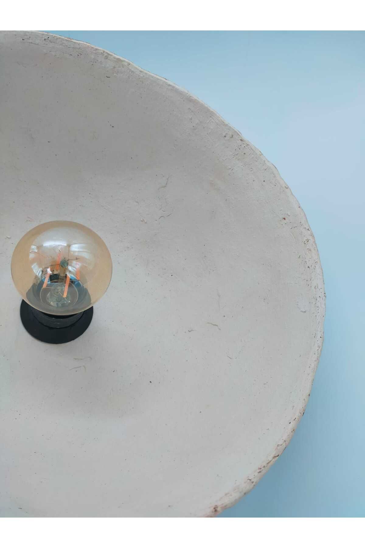 Handmade Ceramic Bowl Chandelier – Natural Elegance and Meaningful Light